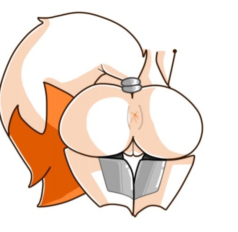 animatronic, anus, ass, female, five nights at freddy's, five nights at freddy's: sister location, fnaf, fox, lolbit (fnaf), pussy, robot girl, solo