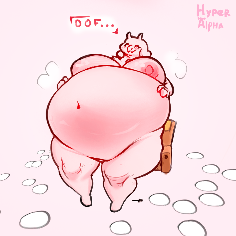 anthro belly belly_overhang big_breasts bloated boss_monster bovid breasts caprine female goat hyperalpha immobile mammal morbidly_obese morbidly_obese_anthro morbidly_obese_female obese obese_anthro obese_female overweight overweight_anthro overweight_female pudgy_belly thick_thighs toriel undertale undertale_(series) weight_gain wide_hips