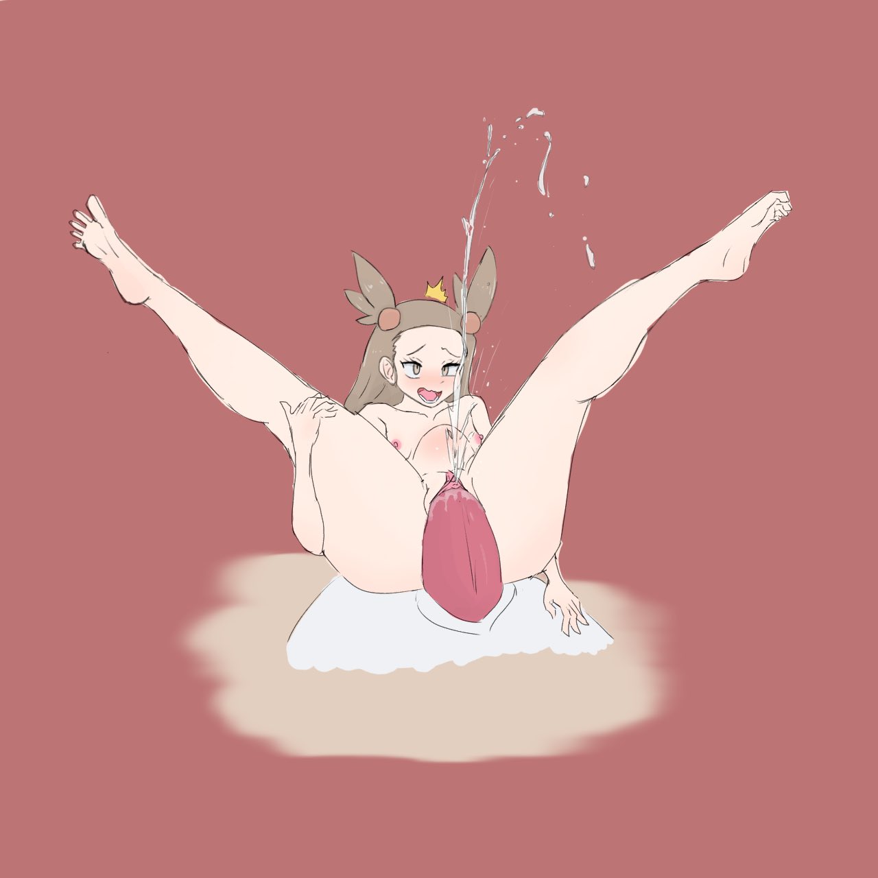 1girls, ampharos, animal genitalia, breasts, completely nude, female, female ejaculation, jasmine (pokemon), legs up, naked, nintendo, nipples, nude, nude female, orgasm, pokémon (species), pokemon, pokemon (species), pokephilia, pussy, pussy ejaculation, pussy juice, saeko art, sex, spread legs, squirting, thick thighs, vaginal penetration