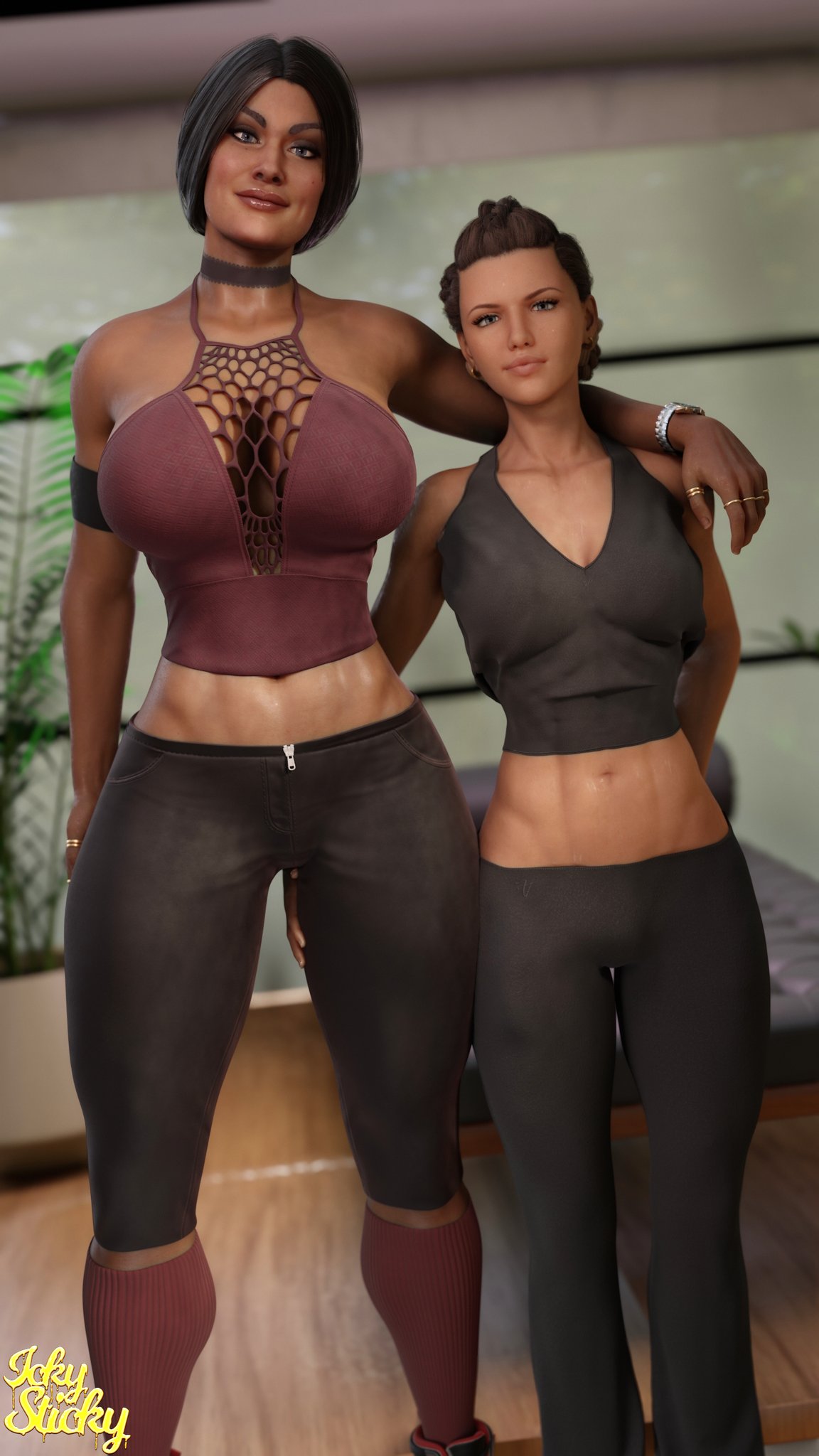 1futa 1girls 3d 3d_(artwork) amazon athletic athletic_female big_breasts black_hair breasts bulge bust busty cleavage curvy curvy_figure dc dc_comics demigoddess diana_prince female fit fit_female fully_clothed heroine hips hourglass_figure huge_breasts ickysticky injustice_2 justice_league large_breasts legs light-skinned_female light_skin lips long_hair olive_skin princess superhero superheroine themysciran thick_legs thick_thighs thighs voluptuous waist watermark wonder_woman wonder_woman_(series)