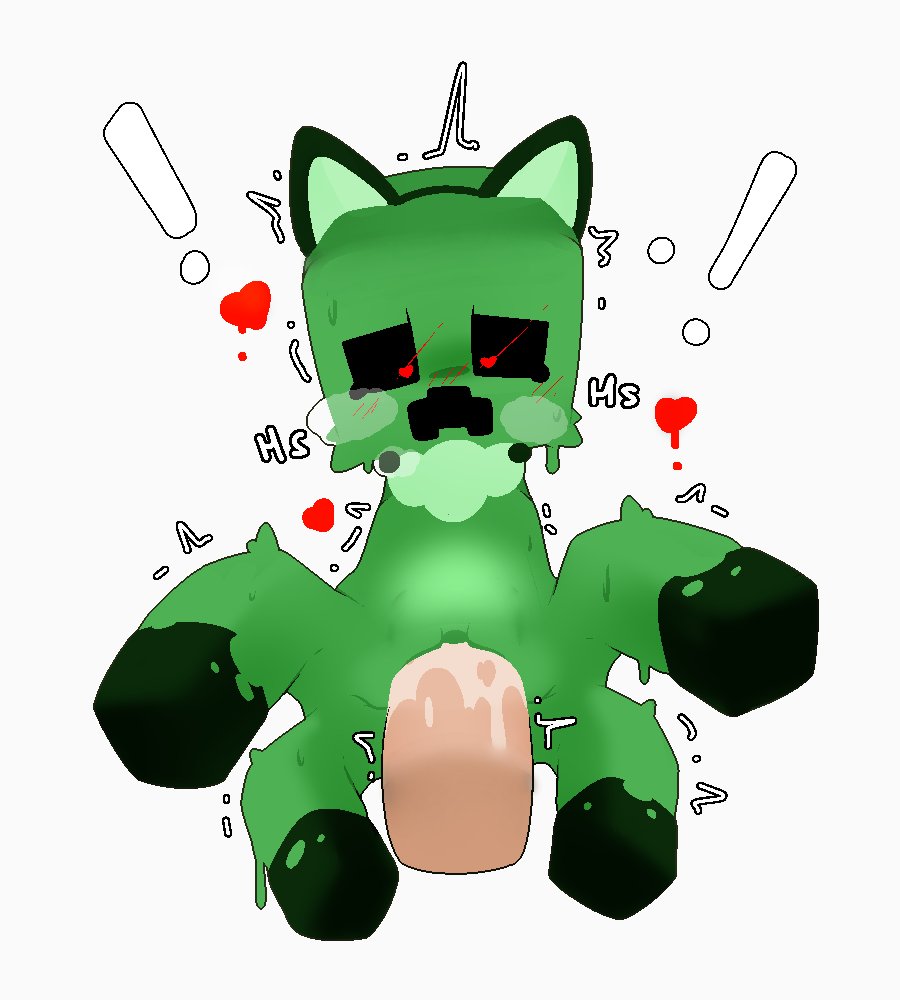 creeper creeper_(minecraft) cute female feral minecraft sex tagme the_other_hand theotherhand thyotherhand