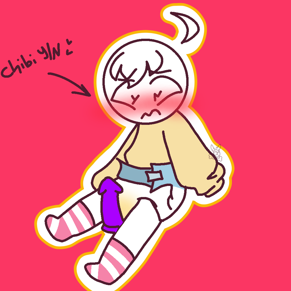 abdl beetlebonez chibi diaper diaper_fetish diaper_only diapersitting dildo y/n