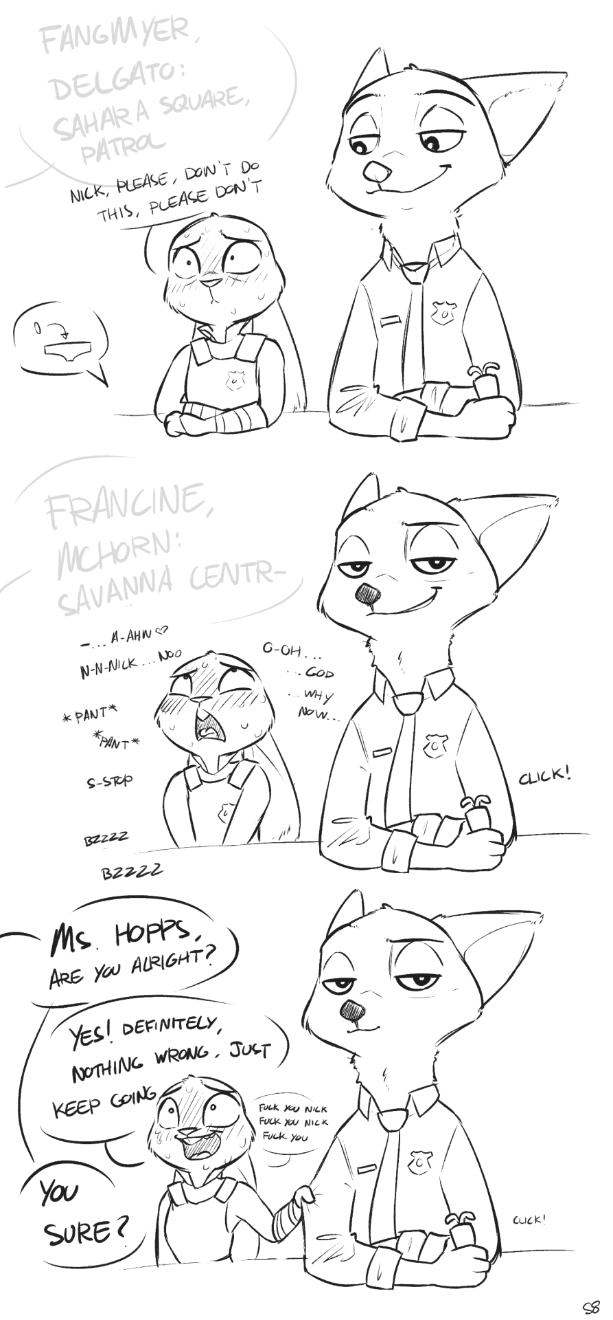 alec8ter clothing comic judy_hopps nick_wilde school sex sex_toy tagme vibrator zootopia