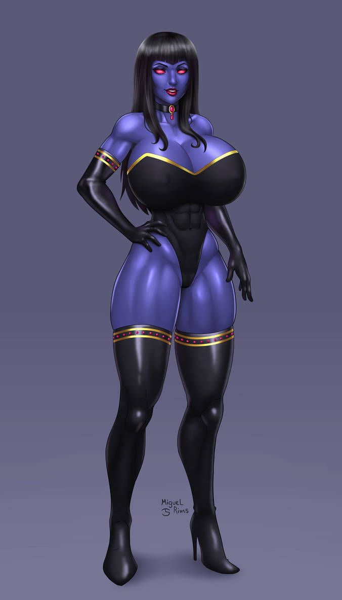 1girls artist_name athletic athletic_female big_breasts bimbo breasts busty chiss cleavage curvaceous curvy darth_morella female female_only fit fit_female goth hips hourglass_figure huge_breasts humanoid large_breasts legs light-skinned_female light_skin lips lucasarts lucasfilm miguel_rivas miguelrivasart morella purple-skinned_female purple_skin red_eyes star_wars thick thick_legs thick_thighs thighs top_heavy upper_body voluptuous watermark wide_hips