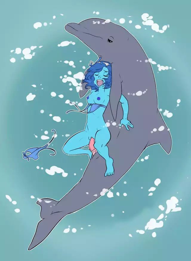1animal, 1girls, artist request, breasts, cartoon network, dolphin, female, feral on female, feral penetrating, fucked silly, gem (species), lapis lazuli (steven universe), male, partially clothed, pussy, sex, steven universe, torn clothes, underwater, vaginal penetration, zoophilia
