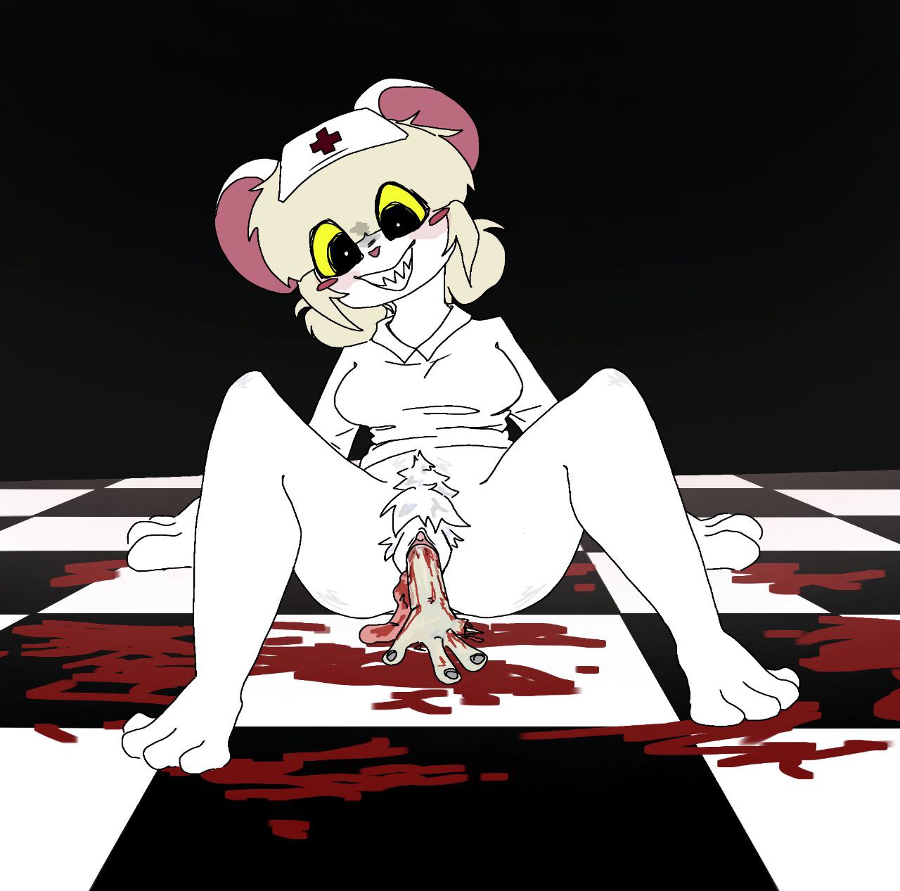 blood furry kink mouse pussy pussy_hair severed_limb terrible_mouse terriblemouse