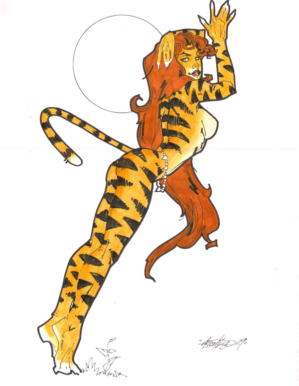 1girls 2009 artchild avengers female_only marvel solo tagme tigra