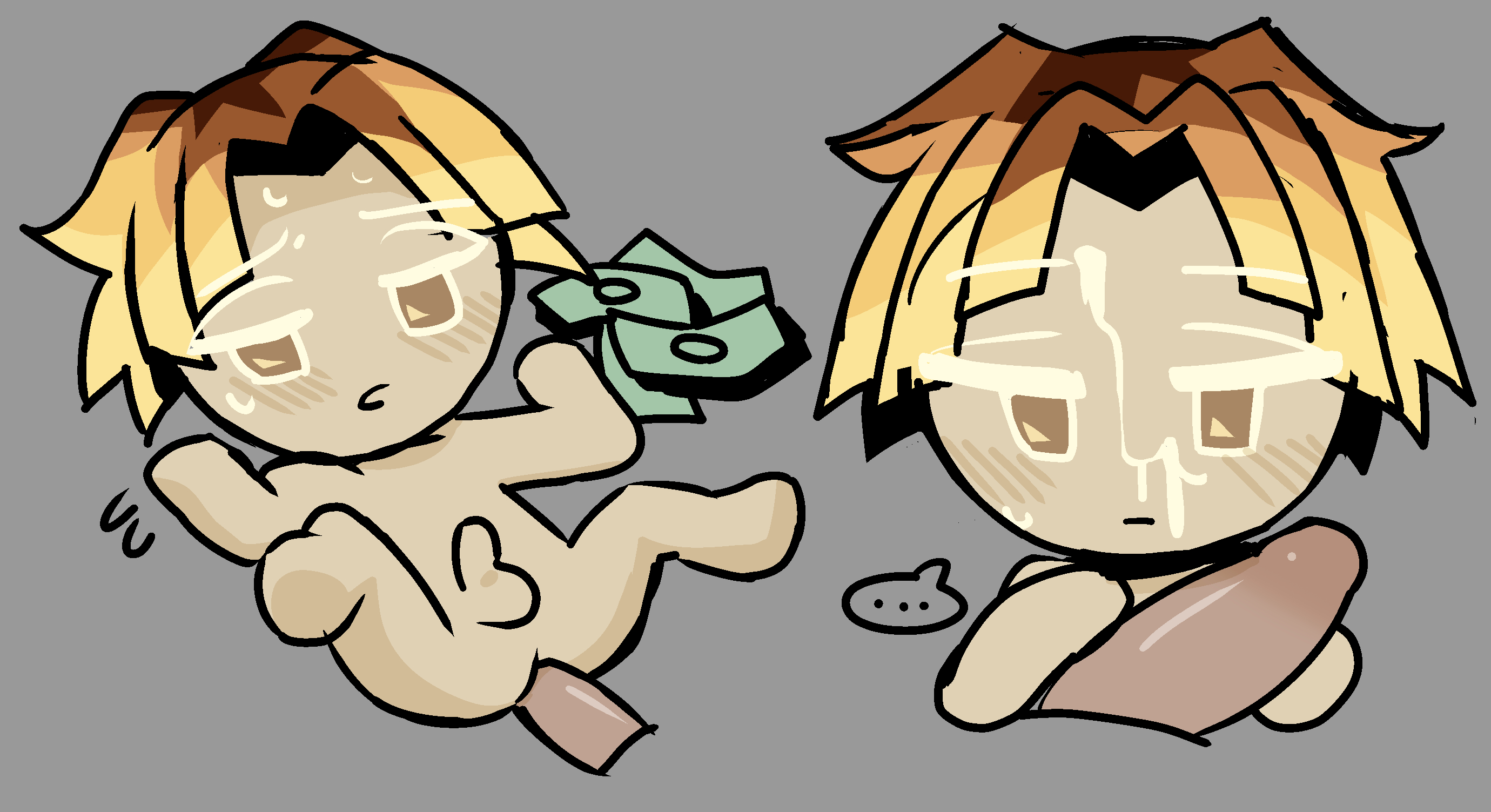 cookie run, cookie run kingdom, creme brulee cookie, gay, gay sex, male, male only, motelgore, non-human, prostitution