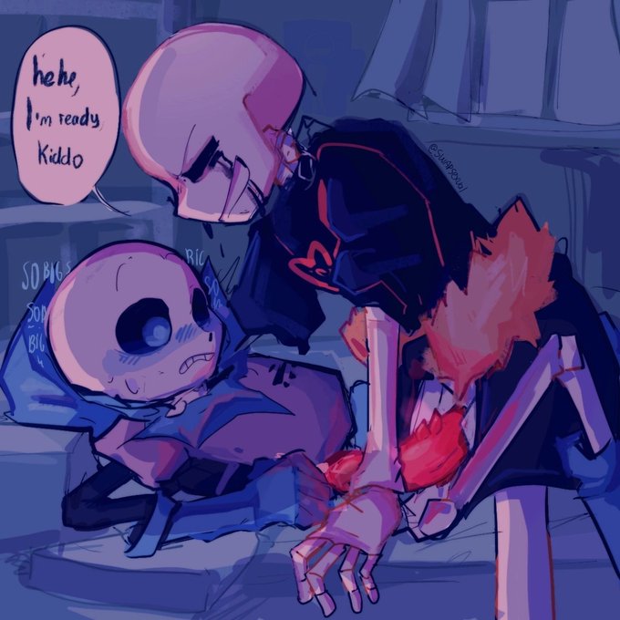 blue_blush ectopenis killer_sans killer_sans_(fan_character) killertale sans sans_au sanscest skeleton underswap underswap_sans undertale undertale_(series) undertale_au