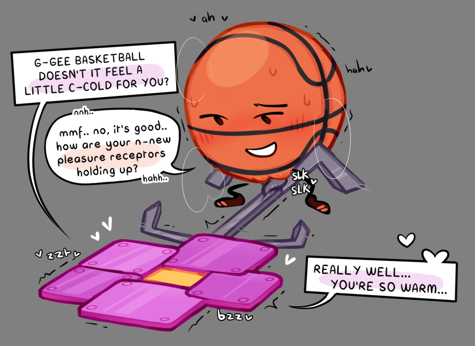 basketball_(bfdi) battle_for_dream_island blushing critterscrawl fuck_you_tag_your_shit_right futa_on_female heart interspecies lesbian moaning object_shows pussy robot_flower_(bfdi) shaking smiling sweating tentacle_penis use_the_correct_tags_you_fucking_ape warm_pussy