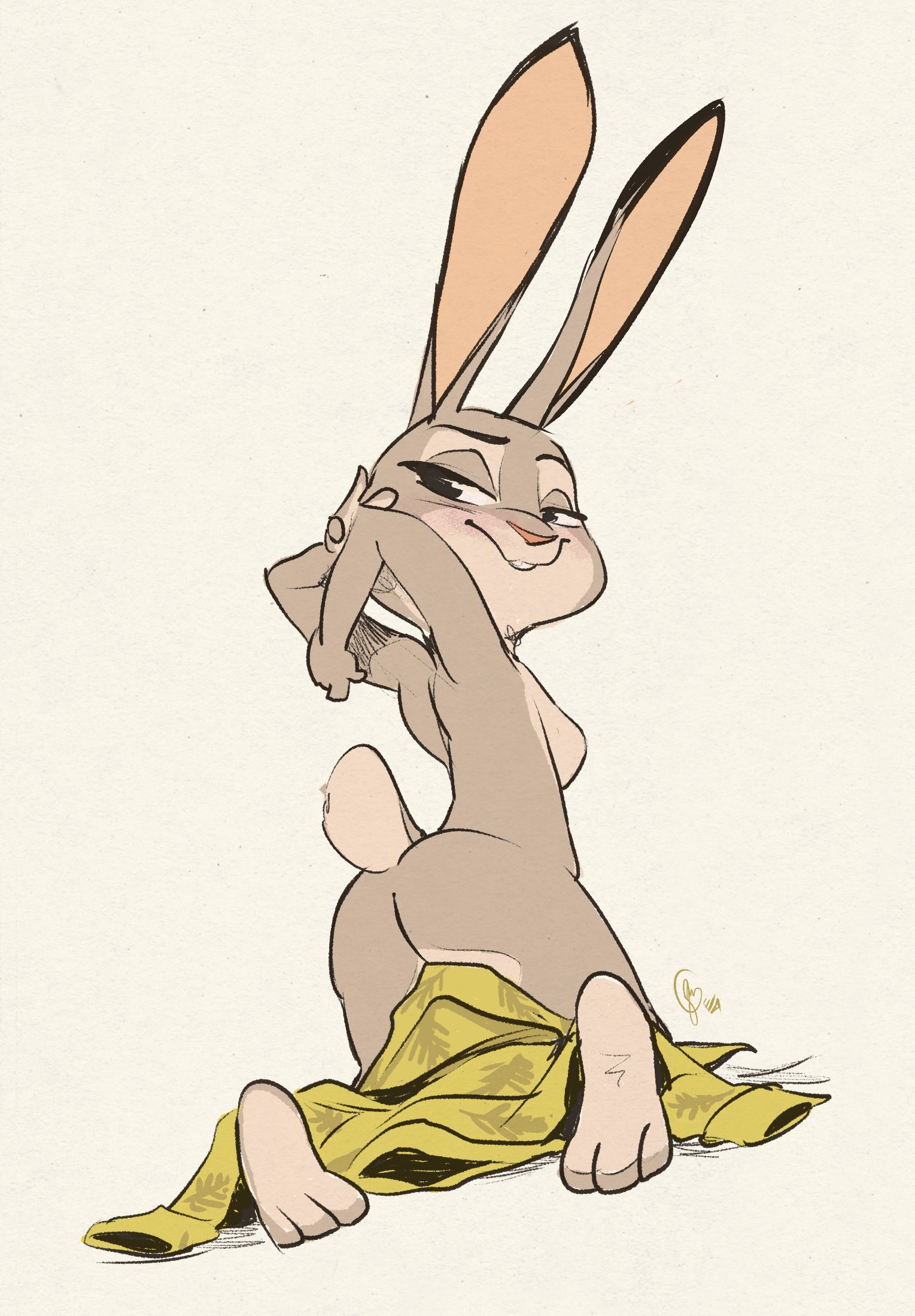ass, breasts, clothing, edtropolis, female, judy hopps, small breasts, zootopia
