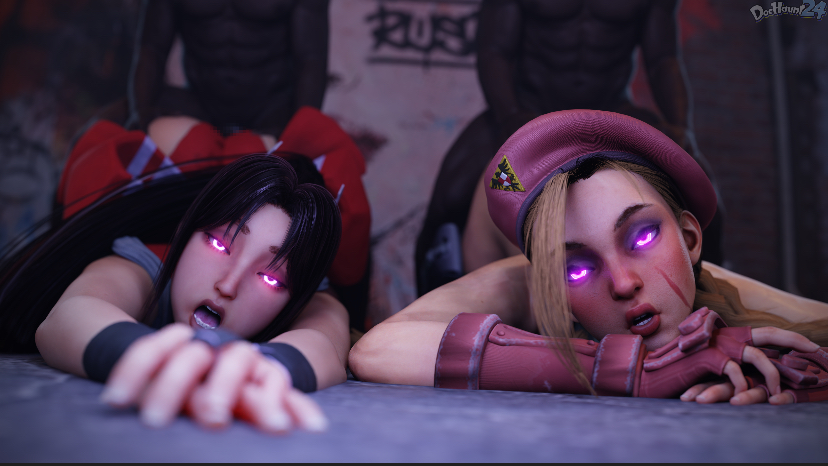 3d asian ass blonde_hair brainwashing breasts brown_hair cammy_white dark-skinned_male dochaunt24 fatal_fury female femsub huge_ass huge_breasts hypnosis japanese_female king_of_fighters mai_shiranui male maledom mind_control mmff multiple_subs muscle_girl muscles pink_eyes snk street_fighter tag.