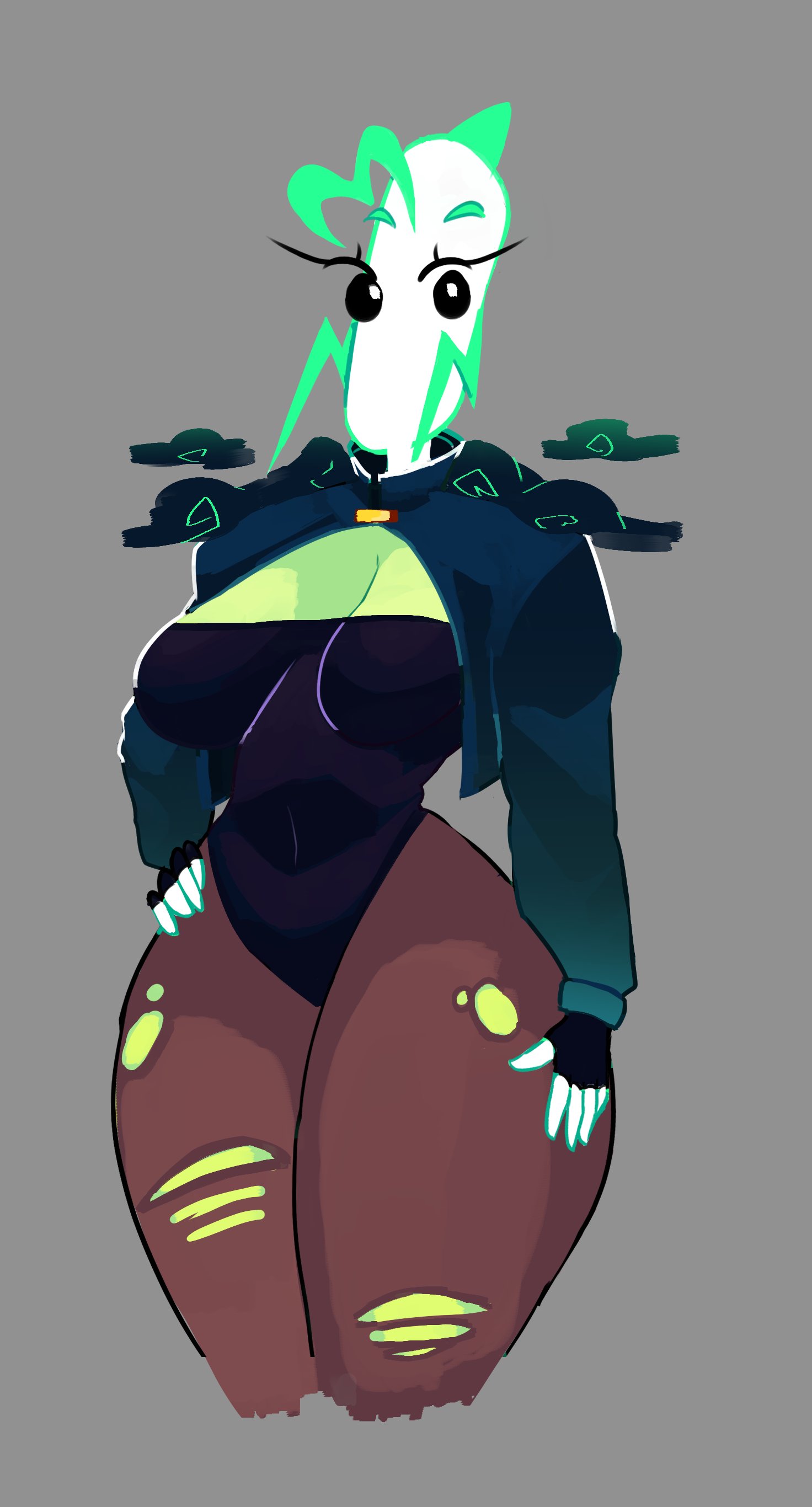 1girls, anthro, anthrofied, ass, breasts, female, flora fauna, lightning reed (pvz), mckeyes, plant, plant girl, plant humanoid, plantie, plants vs zombies, plants vs. zombies, popcap games, pussy