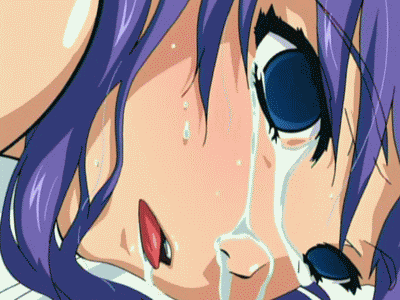 00s, 2000s, 2003, 2d, 4:3, ahe gao, animated, blue eyes, blue hair, broken rape victim, discovery (company), empty eyes, feet out of frame, female, fucked silly, gif, kirihara reika, lowres, rape, tears, yuuwaku