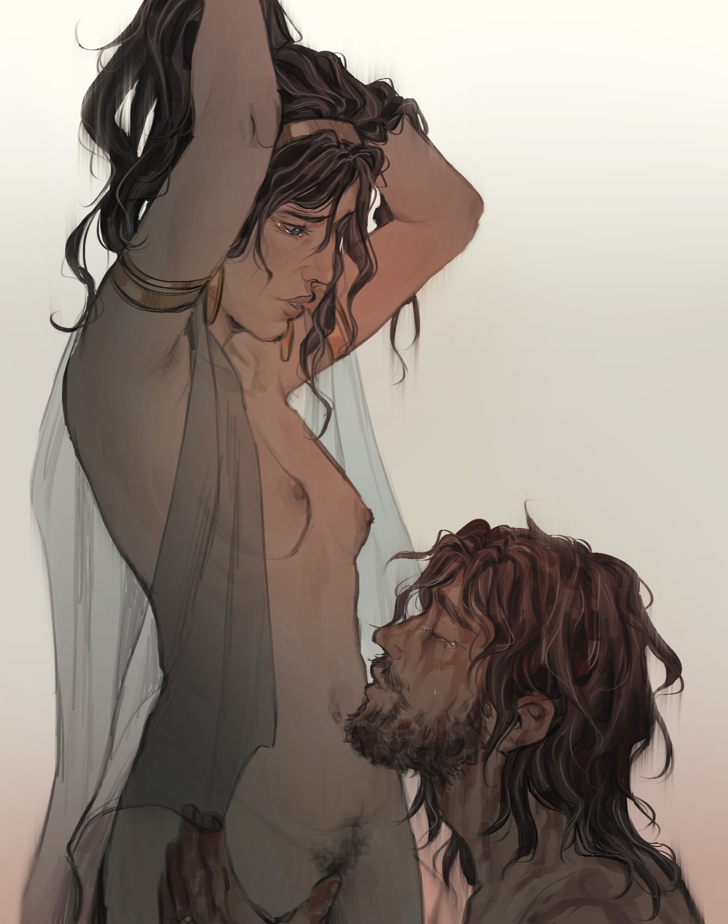canon couple, epic the musical, husband and wife, louise artist, odypen, odysseus, odysseus (epic the musical), penelope, penelope (epic the musical), tagme, wholesome