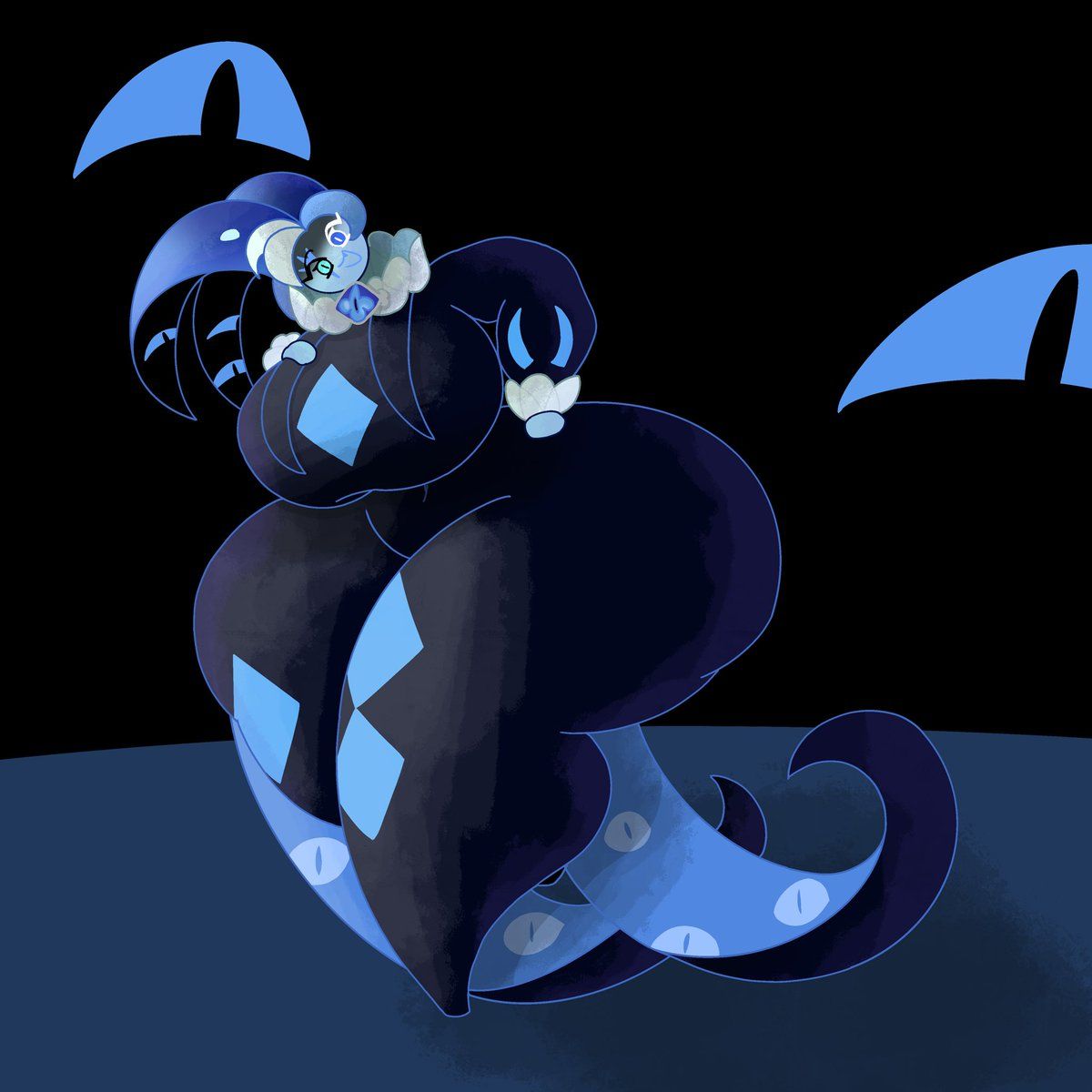 1girls, breasts, cookie run, cookie run kingdom, female, genderswap, genderswap (mtf), huge breasts, rule 63, shadow milf cookie, shadow milk cookie, tagme, thick thighs, voluptuous