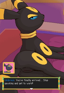 anus ass beautyfromabove black_body blue_eyes digital_media_(artwork) eeveelution female feral generation_2_pokemon genitals looking_at_viewer low_res lying nintendo open_mouth pixel_(artwork) pokemon pokemon_(species) pussy solo umbreon