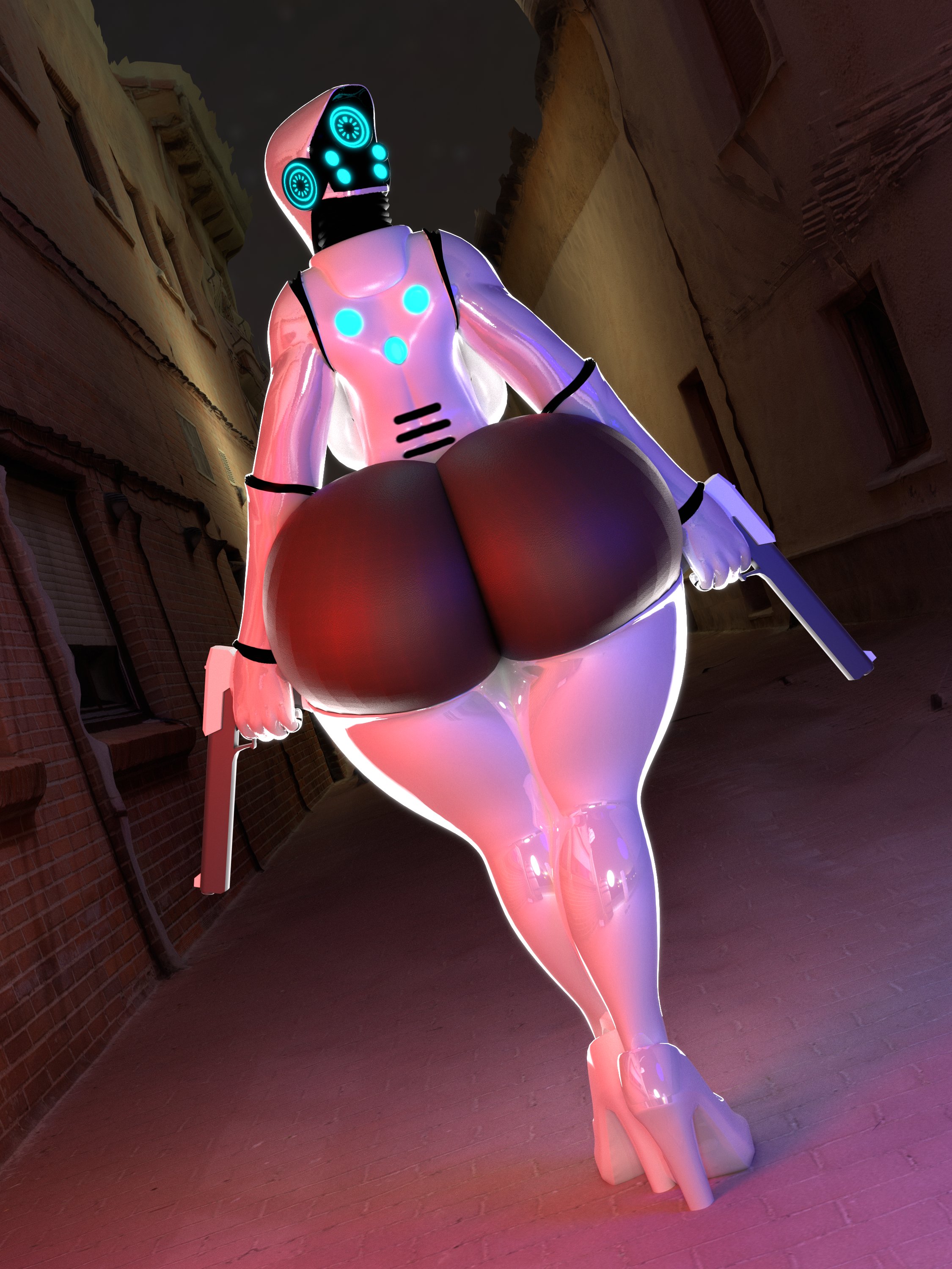 3d, ass, big ass, big breasts, breasts, bubble ass, bubble butt, female, haydee, haydee (game), huge ass, qzk forte, thick thighs, wide hips