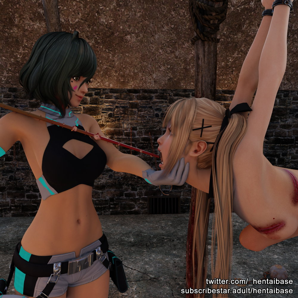 3d bondage dead_or_alive dead_or_alive_xtreme_venus_vacation femdom genital_torture gore guro hardcore hentaibase lesbian_bondage marie_rose ryona tamaki_(doa) torture torture_chamber yuri yuri_guro