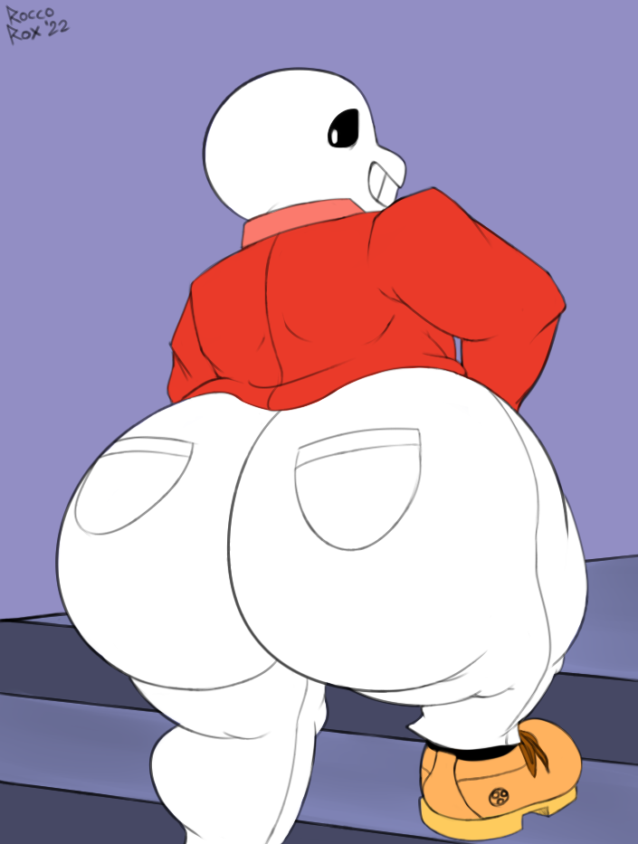 1boy 2d ass big_ass big_butt big_thighs bubble_ass bubble_butt butt color fat_ass fat_butt huge_ass huge_butt huge_thighs jeans large_ass large_butt looking_back looking_behind male_only roccorox sans sirroccorox skeleton solo solo_male thick_ass thick_butt thick_thighs undertale undertale_(series) wide_hips