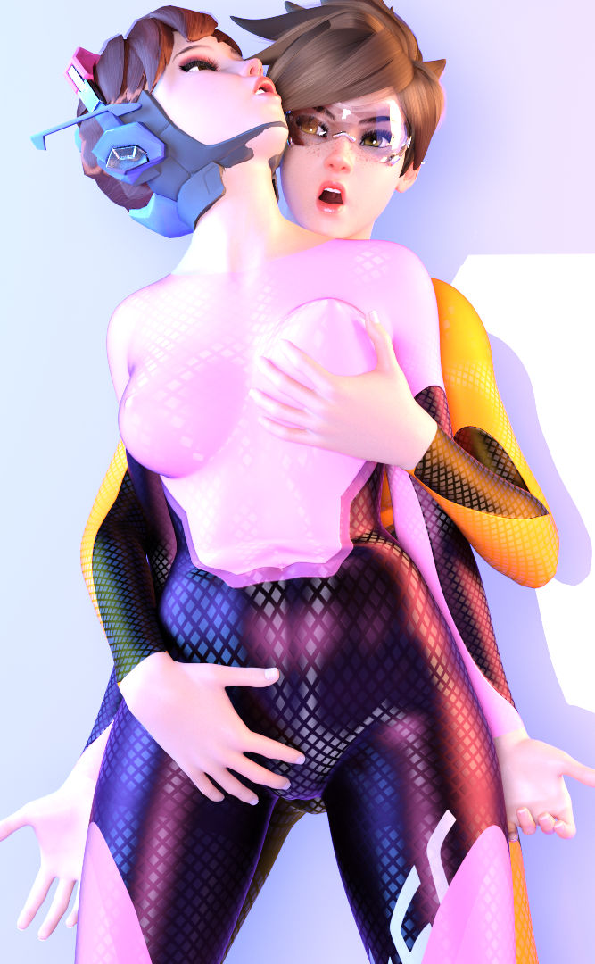 2girls, 3d, asian, asian female, ass, athletic, athletic female, big ass, big breasts, blizzard entertainment, breasts, british, british female, brown hair, bubble ass, bubble butt, curvaceous, curves, curvy, curvy figure, d.va, digital media (artwork), european, eyebrows, eyelashes, eyes, female, female focus, female only, fit, fit female, hair, hana song, hips, hourglass figure, huge ass, huge breasts, human, korean female, large ass, legs, lena oxton, light skin, light-skinned female, lips, long legs, overwatch, overwatch 2, short hair, slim, thick, thick legs, thick thighs, thighs, tinted eyewear, tracer, upper body, video games, visor, voluptuous, vtemp, waist, wide hips, yuri