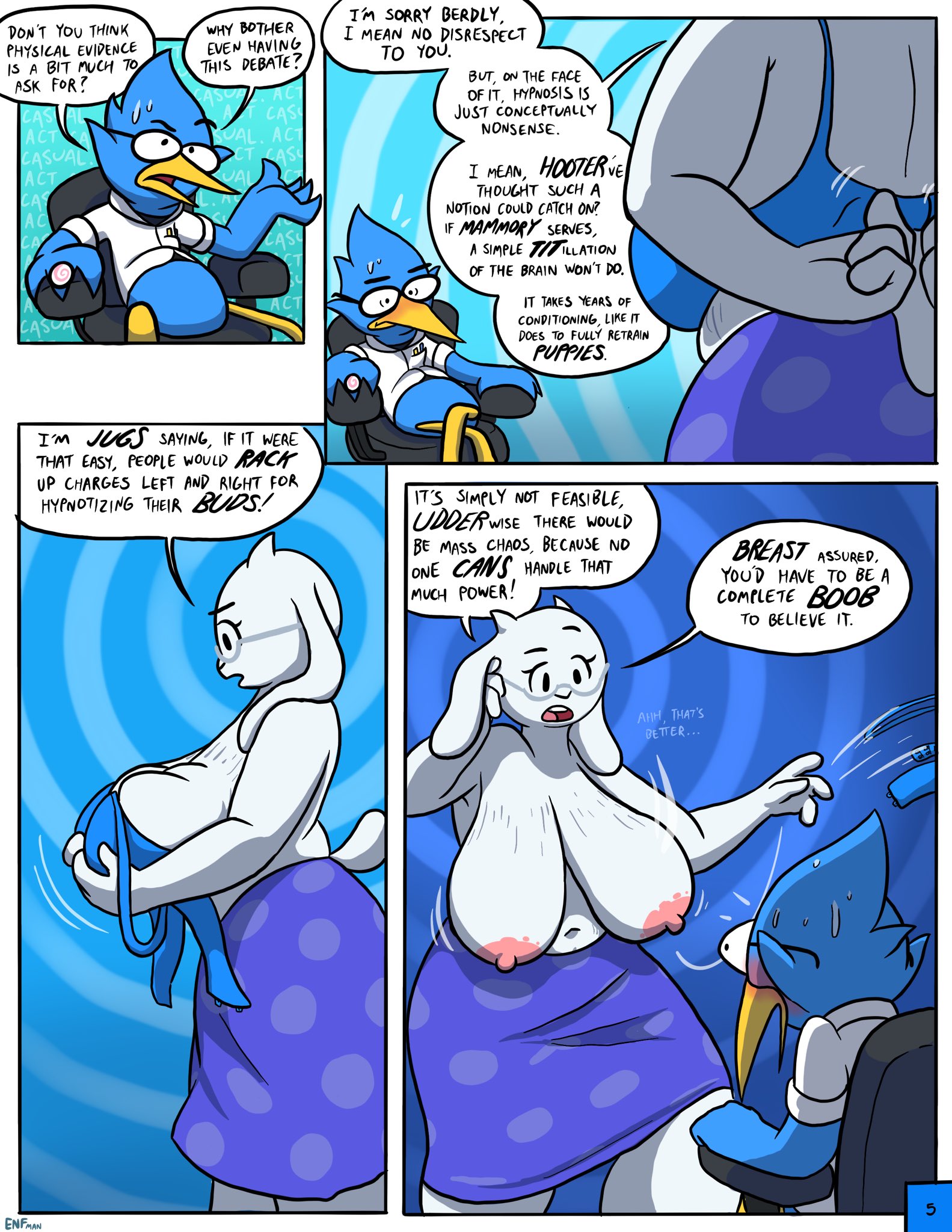 1boy, 1girls, 2d, age difference, anthro, berdly, big areola, big nipples, bra, breasts, casual, casual exposure, chubby, color, comic, deltarune, dialogue, dress, english, english dialogue, english text, erect nipples, female, furry, glasses, goat, huge areolae, huge breasts, huge nipples, hypnosis, hypnotized, innuendo, long ears, looking at another, male, milf, navel, nipples, pink nipples, removing bra, removing clothing, sagging breasts, sitting, skirt, student, surprised, talking, teacher, teacher and student, text, theenfman, topless, topless female, toriel, unaware exhibitionist, unaware hypnosis, undertale, undertale (series), undressing, unprofessional behavior, white body, white fur