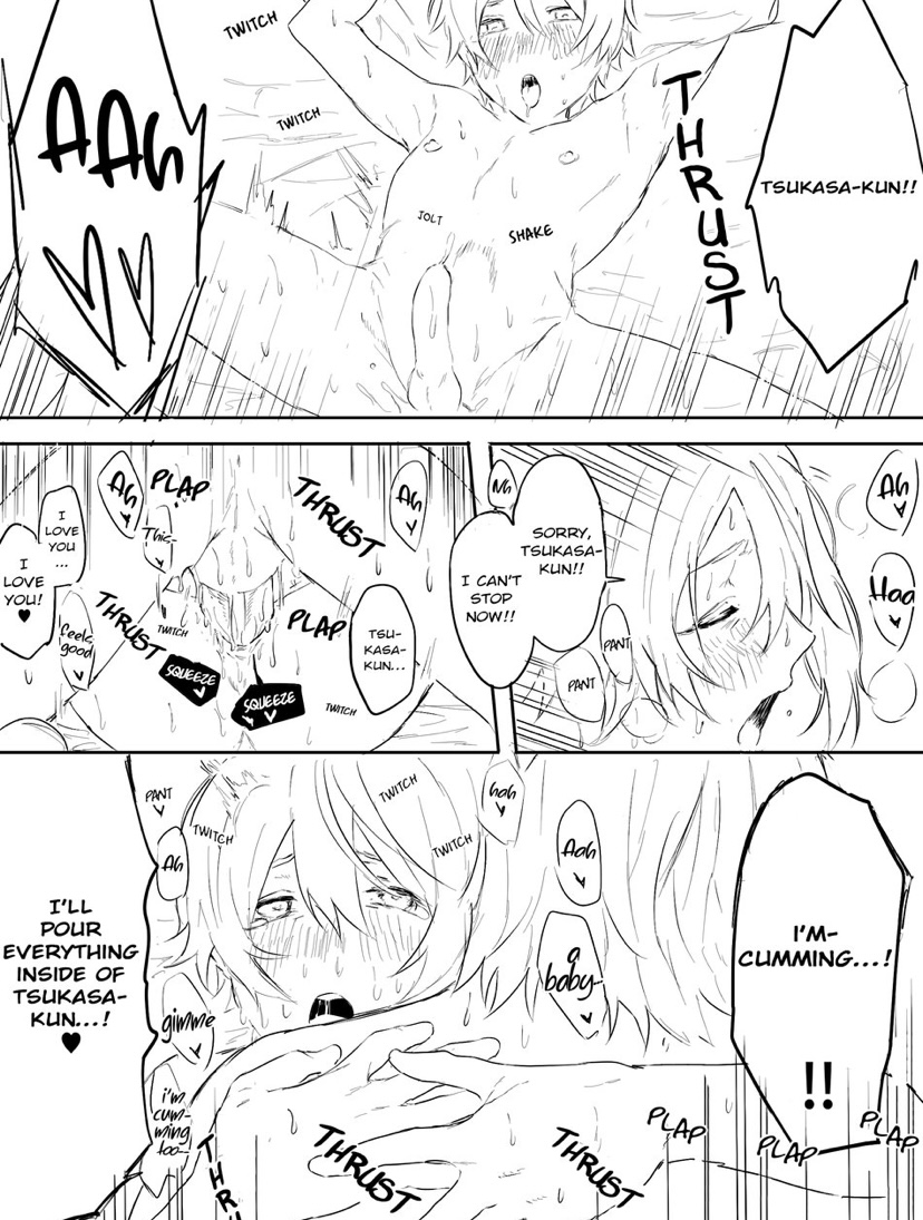 comic, kamishiro rui, project sekai, ruikasa, tenma tsukasa