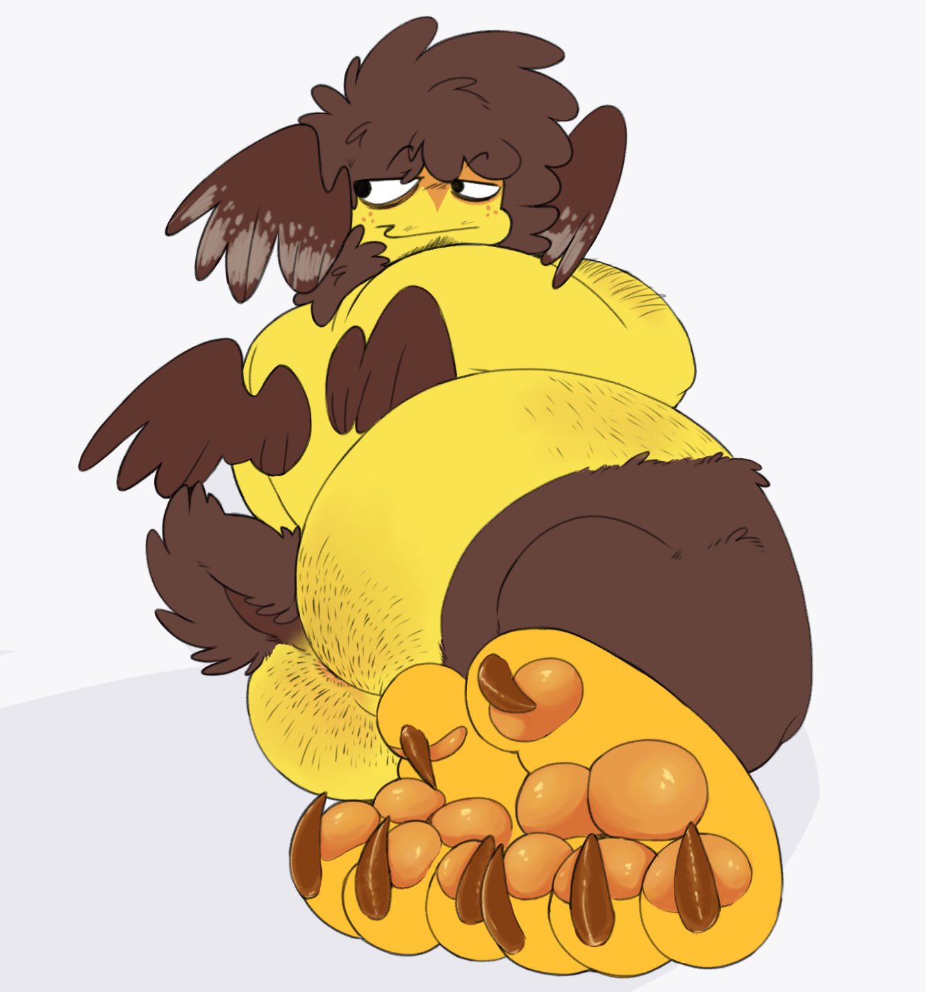 1conocl4sm, anus, anus peek, ass, big ass, brown hair, chicken, chicken tail, chubby, chubby male, d1ctatordevil, facial crest, fat fuck, feet, foot fetish, forsaken (roblox), furry, hairy, hairy ass, looking at viewer, looking back, male, obese male, roblox, roblox game, robloxian, shedletsky, shedletsky (forsaken), source request, tagme, talons, wings, wings on head