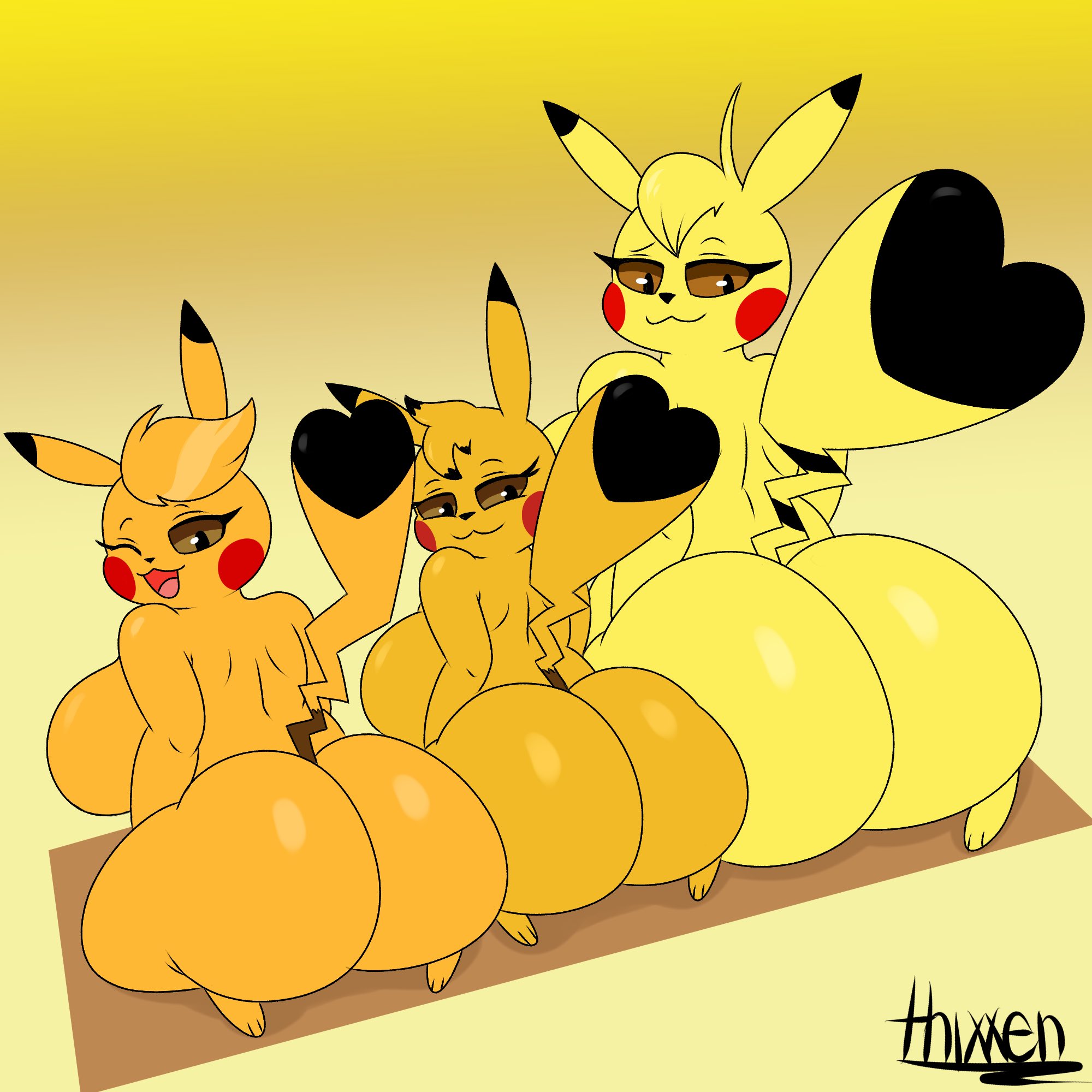 ass, big ass, big breasts, breasts, bubble ass, bubble butt, cosplay pikachu, female, furry, huge ass, kanna (joaoppereiraus), pikachu, pokémon (species), pokemon, pokemon (species), tagme, thick thighs, thixxen, wide hips