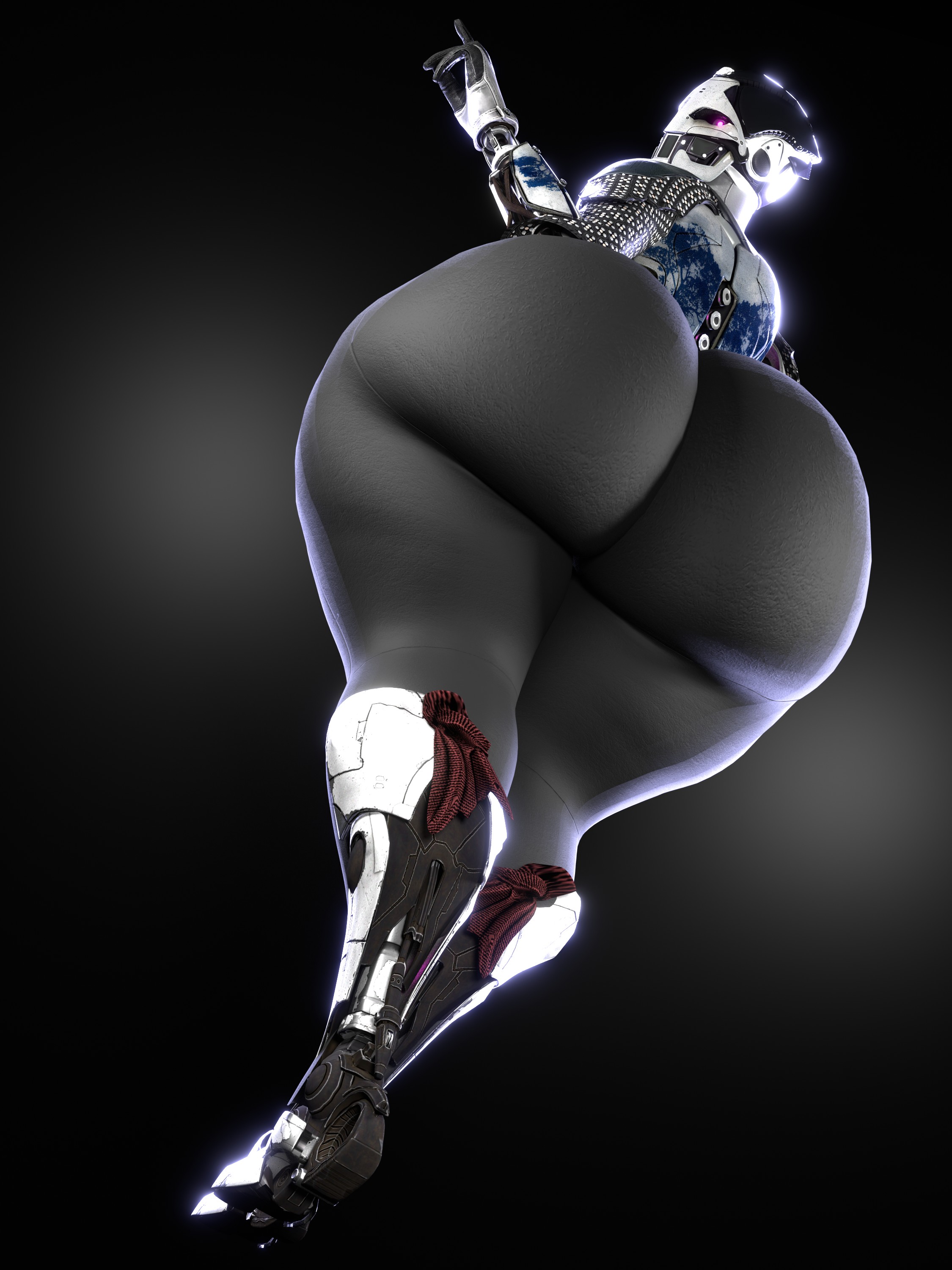 3d, ada-1, ass, big ass, bubble ass, bubble butt, bungie, cyborg, destiny (game), destiny 2, exo, exo (destiny), fat ass, female, huge ass, hyper, hyper ass, hyper butt, looking back at viewer, massive ass, qzk forte, robot, robot girl, tagme, thick thighs, wide ass, wide hips