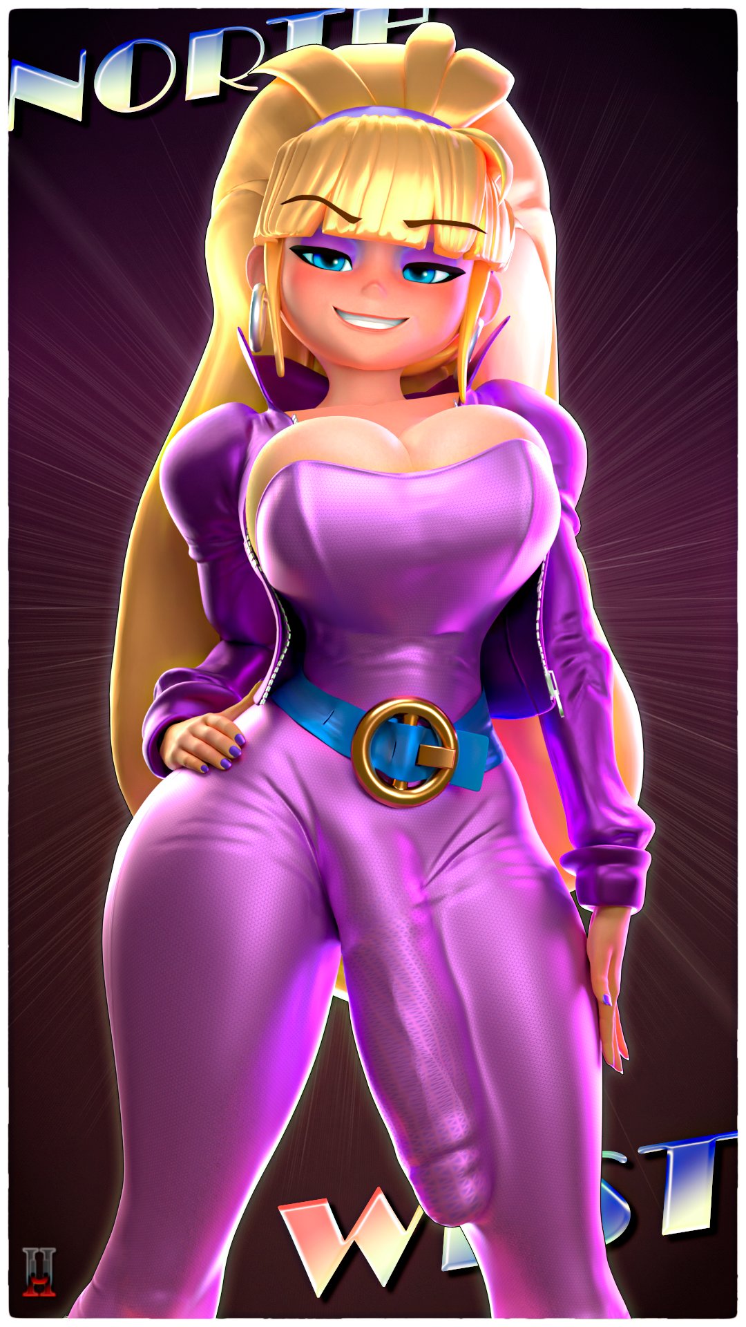 1futa 3d 3d_model bangs big_breasts blonde blonde_hair blue_eyes breasts bulge bulge_through_clothing cleavage clothed clothing cock disney disney_channel disney_xd ear_piercing earrings fully_clothed futa_only futanari gravity_falls huge_cock huge_penis human hung_futanari light-skinned_futanari light_skin long_hair looking_at_viewer pacifica_northwest pacifica_northwest_(scrag_boy) pale-skinned_futanari pale_skin penis rn scrag_boy simple_background solo solo_futa standing straight_hair thick_thighs unnero1 vein veins veiny_penis wide_hips