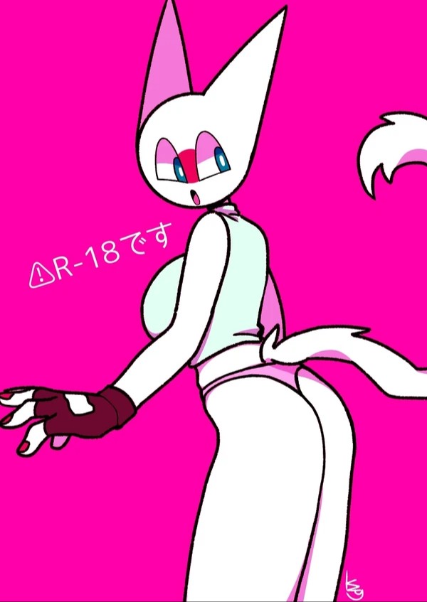 anthro countryhumans countryhumans_girl furry japan_(countryhumans) japanese_text kuzuyu_(artist) pink_background text underwear