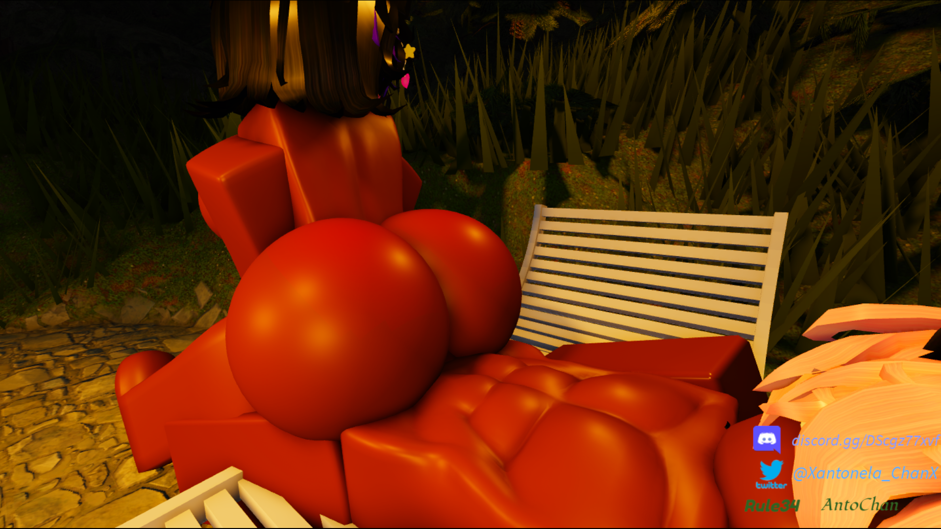 1boy, 3d, 3d (artwork), anal, anal sex, antochan, ass, bubble ass, bubble butt, dark skin, dark-skinned female, dark-skinned male, female, huge ass, huge butt, male, reverse cowgirl position, riding, roblox, roblox avatar, robloxian, shiny skin, straight