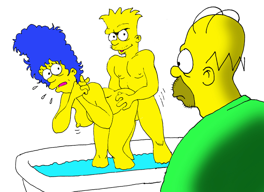 bart_simpson cheating cheating_wife dennis_clark female homer_simpson human incest male marge_simpson mother_colette_choisez straight tagme the_simpsons