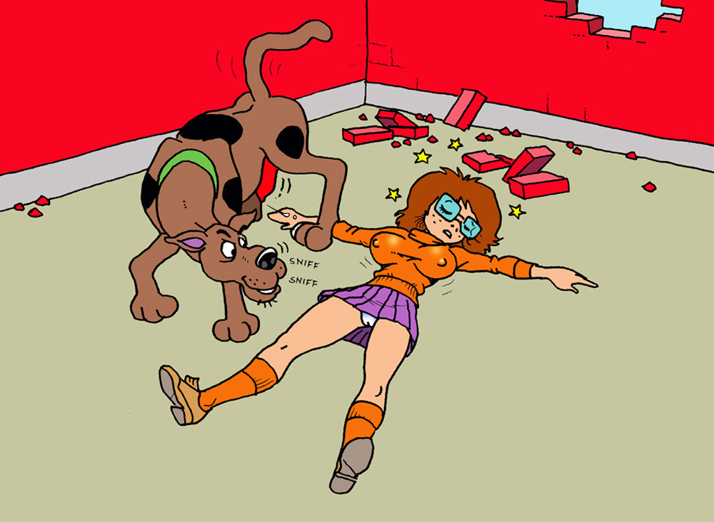 dennis_clark hanna-barbera imminent_rape scooby-doo scooby-doo_(character) tagme velma_dinkley zoophilia