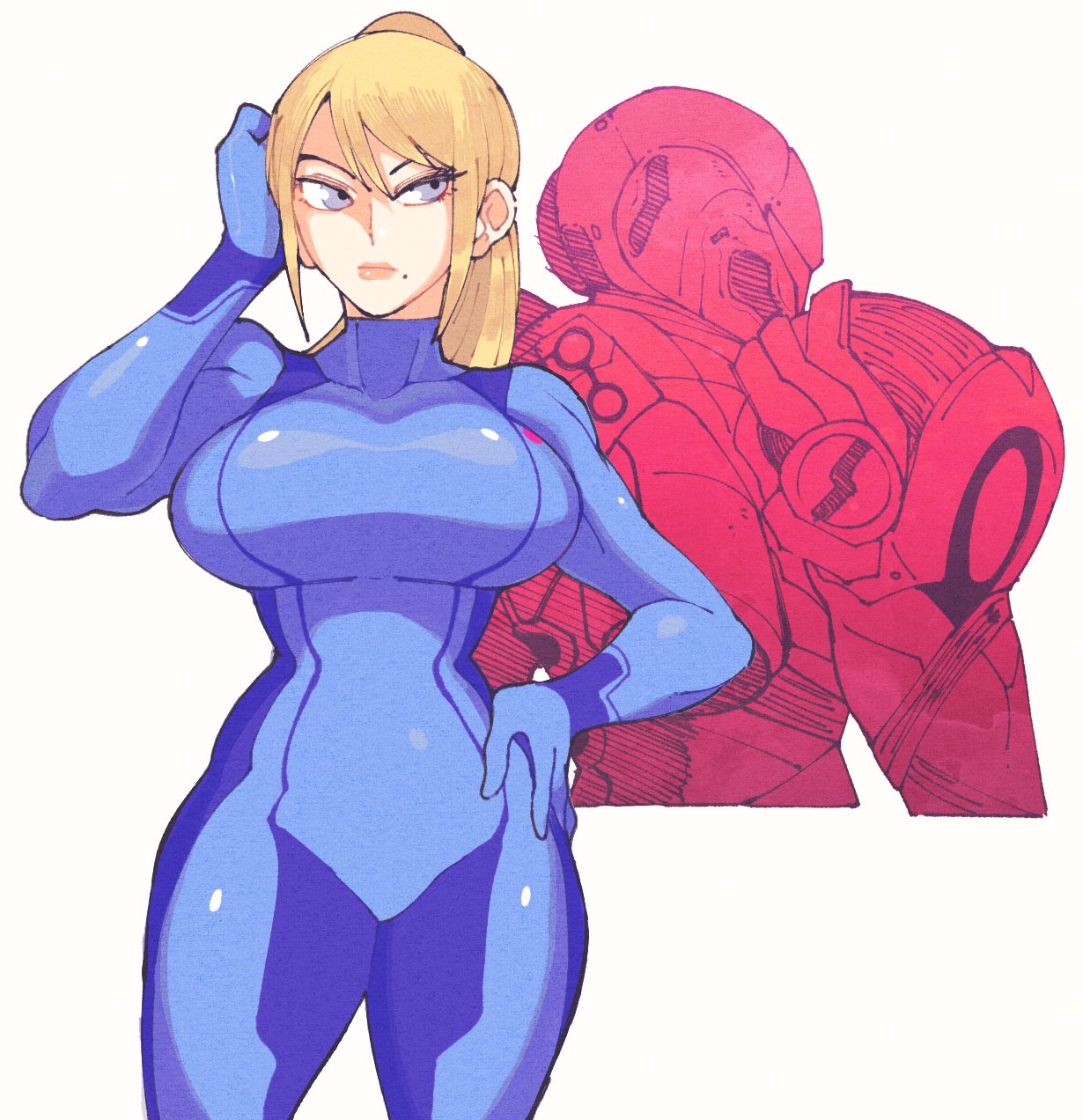 armor bodysuit inkuusan metroid metroid_dread power_armor samus_aran tomboy varia_suit zero_suit_samus