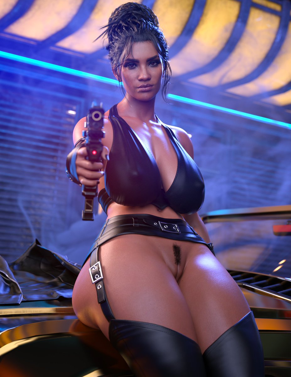 1girls 3d afro-native alternate_version_available athletic athletic_female big_breasts breasts brown_body brown_skin busty cd_projekt_red chest cleavage curvaceous curvy curvy_figure cyberpunk cyberpunk_(series) cyberpunk_2077 digital_media_(artwork) eyebrows eyelashes eyes female female_focus female_only fit fit_female hair hair_bun hips hourglass_figure huge_breasts human large_breasts legs light-skinned_female light_brown_body light_skin lips lower_body mature mature_female panam_palmer pillowfun thick thick_legs thick_thighs thighs toned toned_female top_heavy upper_body voluptuous waist wide_hips