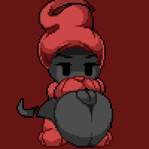 dark_esau_(the_binding_of_isaac) dark_shesau_(the_binding_of_isaac) demon demon_girl female pixel_art pussy serarokusu the_binding_of_isaac