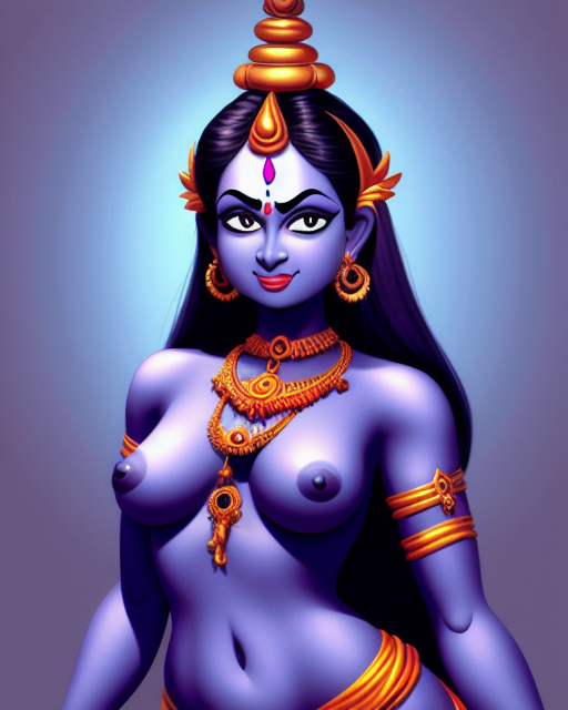 breasts durga_(hindu_goddess) goddess nude