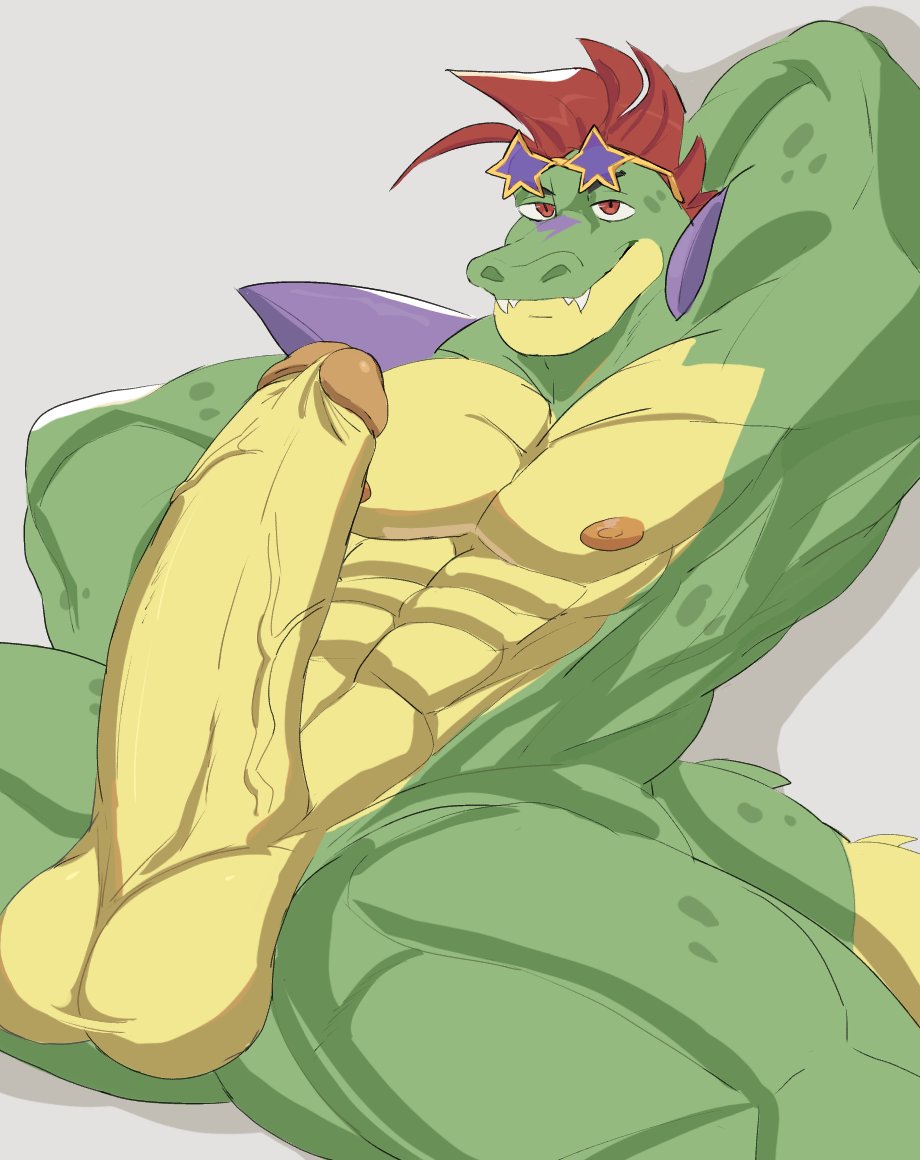 1boy 2022 abs alligator alligatorid anthro anthro_focus anthro_only anthro_solo arm_behind_back arm_behind_head balls ballsack big_balls big_cock big_penis big_testicles bigger_male boner completely_nude completely_nude_male crocodile crocodilian crocodylid digital_drawing_(artwork) digital_media_(artwork) erect_penis erection facepaint fangs fangs_out five_nights_at_freddy's five_nights_at_freddy's:_security_breach focus_on_penis foreskin foreskin_folds furry furry_male furry_only glans glasses glasses_on_forehead green_body green_scales green_skin huge_balls huge_cock huge_testicles humanoid_genitalia humanoid_penis intact large_penis long_penis looking_at_viewer male male_nipples male_only masculine mohawk_(hairstyle) montgomery_gator_(fnaf) mostly_nude muscles muscular_anthro muscular_arms muscular_male non-mammal_nipples nude nude_male pecs pectorals penis penis_focus penis_out posing_for_the_viewer presenting_balls presenting_penis red_eyes red_fur reptile reptile_humanoid retracted_foreskin ryandidindoome scales scalie scottgames scrotum shoulder_pads simple_background smile smiley_face smiling smiling_at_viewer solo solo_anthro solo_in_panel spiked_tail spikes_(anatomy) star_glasses steel_wool_studios sunglasses sunglasses_on_forehead testicles thick_penis thick_thighs two_tone_body two_tone_skin uncut veins_on_dick veiny_penis video_games