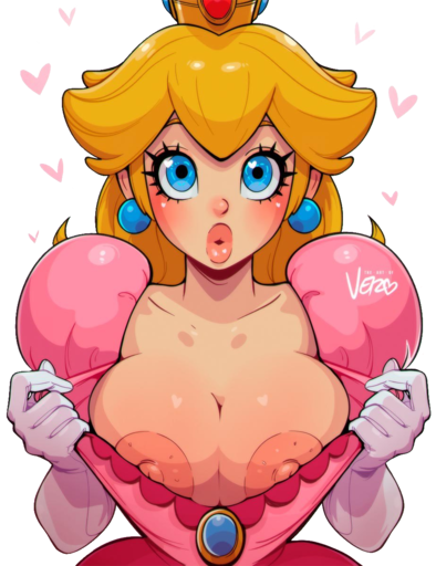 1girls alpha_channel areolae blonde_hair blue_eyes blush blushing blushing_at_viewer boobs breasts cleavage clothing crown dress earrings female female_only for_sticker_use gloves heart lips lipstick long_hair looking_at_viewer mario_(series) nintendo nipple_slip nipples no_background pink_dress png princess princess_peach puffy_lips solo sticker_template tagme theartofvero tight_clothing transparent_background transparent_png undressing vero