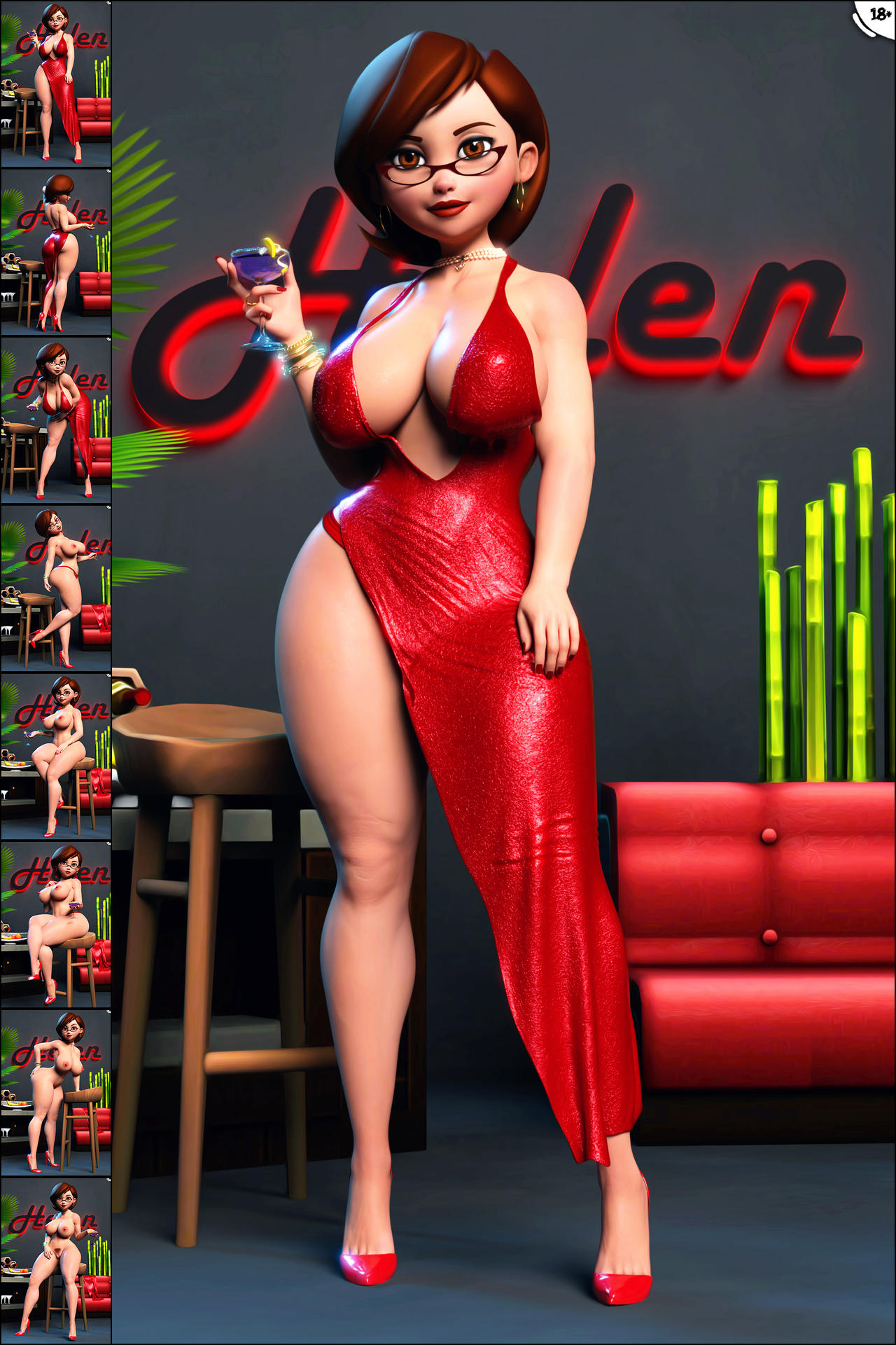 1girls, 3d, 3d (artwork), ass, athletic, athletic female, big ass, big breasts, bottom heavy, breasts, brown hair, bubble ass, bubble butt, busty, digital media (artwork), disney, elastigirl, eyebrows, eyelashes, eyes, female, female only, fit, fit female, hair, helen parr, heroine, high heels, hips, hourglass figure, huge ass, human, large ass, large breasts, legs, light skin, light-skinned female, lips, mature, mature female, milf, mother, pixar, short hair, smooth skin, superhero, superheroine, the incredibles, the incredibles 2, thick, thick hips, thick legs, thick thighs, thighs, top heavy, upper body, urqqurqq, voluptuous, waist, wide hips