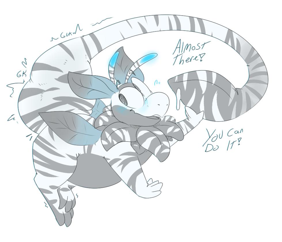 adteev alpha_channel antennae_(anatomy) bulge dechroma dragon dragonflora hybrid plant safe_vore tail tail_bulge tail_mouth tailvore unusual_anatomy unusual_tail vore wings