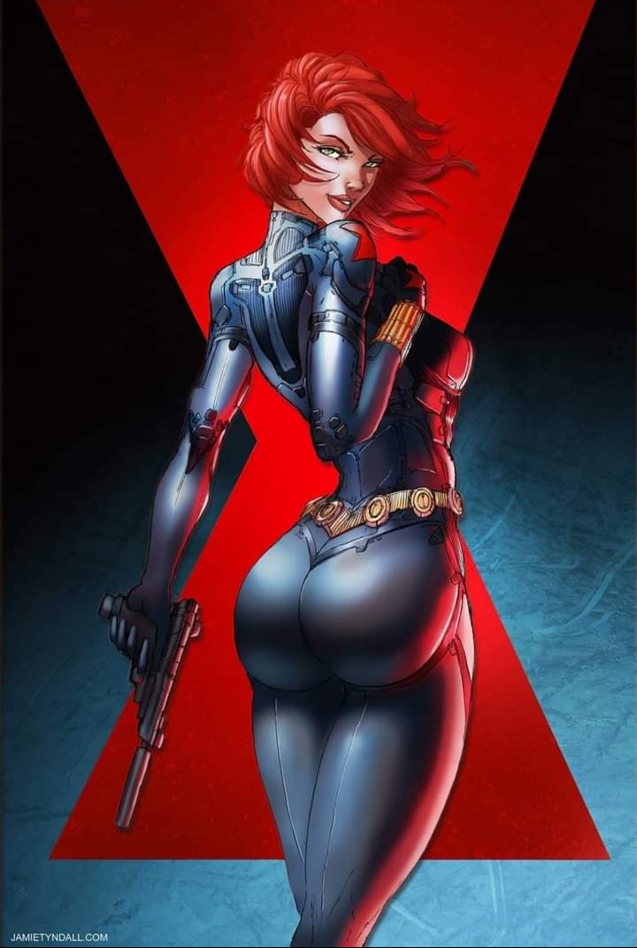 1girls ass ass_focus big_ass black_widow_(marvel) curvy curvy_female curvy_figure dat_ass fat_ass female female_only human jamie_tyndall light-skinned_female marvel marvel_comics natasha_romanoff pawg red_hair scarlett_johansson short_hair solo solo_female straight_hair superheroine tight_clothing wide_hips