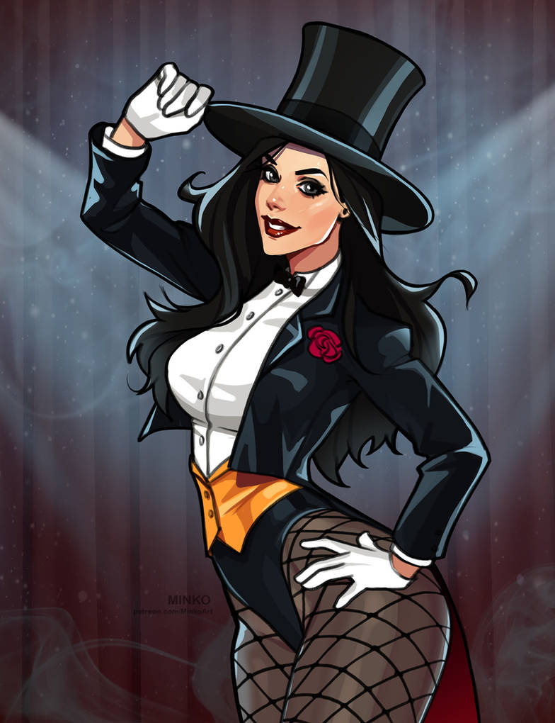 1girls, athletic, athletic female, big breasts, black hair, breasts, busty, cleavage, curvaceous, curvy, curvy figure, dc, dc comics, digital drawing (artwork), digital media (artwork), eyebrows, eyelashes, eyes, female, female focus, female only, fit, fit female, hair, hero, heroine, hips, hourglass figure, justice league, legs, light skin, light-skinned female, lips, magician, minko, olena minko, slim, slim waist, superhero, superheroine, thick, thick legs, thick thighs, thighs, upper body, voluptuous, waist, wide hips, zatanna, zatanna zatara