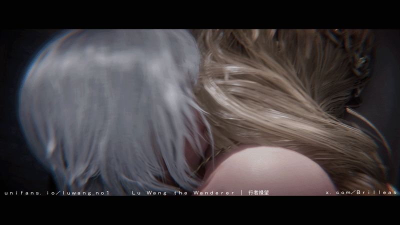 3d animated blonde_hair brilleas devil diablo_4 elden_ring futanari gif gold_accessory jerking jerking_off jerkingoff kiss kissing licking licking_balls licking_penis lilith_(diablo) lu_wang nude nude_female queen_marika_the_eternal ryanreos sister_of_battle warhammer_40k white_hair yellow_eyes yuri