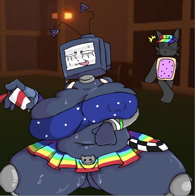 elliot (forsaken), forsaken (roblox), nyan veeronica, roblox, roblox game, robloxian, self upload, squatting, sweat, tagme, tagme (artist), veeronica