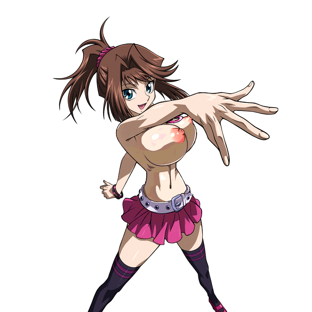 anzu_mazaki big_breasts bimbo breasts brown_hair gigantic_breasts huge_breasts huge_nipples large_breasts mazaki_anzu miniskirt nipples short_skirt skirt tea_gardner topless yu-gi-oh! yu-gi-oh!_duel_monsters yu-gi-oh!_the_dark_side_of_dimensions