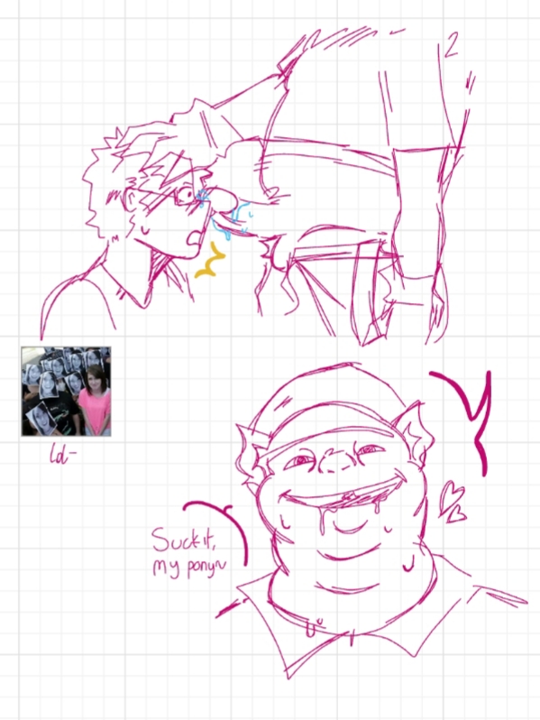 2boys cap doodle drooling gay glasses gloves lazy_tags mr_dad overalls_down pig pig_creature pig_ears polo_shirt scared sharp_claws shirt shirt_up shocked_expression showing_penis sorry_for_the_bad_quality sussyartzzz teeth_gap theabysscreature uncle_samsonite whiteboardfox