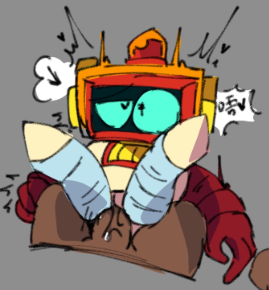 brawl_stars papatea514 papatea514_(artist) r-t_(brawl_stars) robot